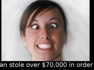 Did you know that a woman stole over $70,000 in order to fund her own….
