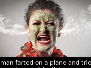 Did you know that a woman passed gases on a plane and tried to cover up the smell by….