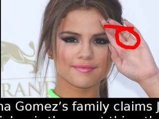 Did you know that Selena Gomez’s family claims Justin Bieber is the w…