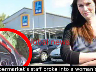 Did you know that Aldi Supermarket’s staff broke into a woman’s car in…