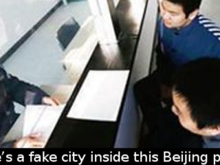 Did you know that There’s a fake city inside this Beijing prison, with banks, supermarkets and…