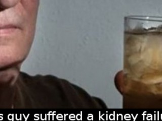 Did you know that This guy suffered a kidney failure thanks to drinking too much…
