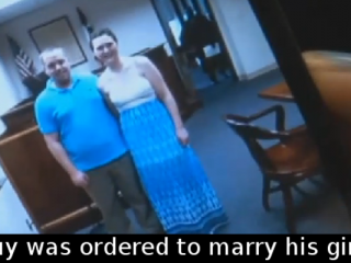 Did you know that This guy was ordered to marry his girlfriend as part of his probation…