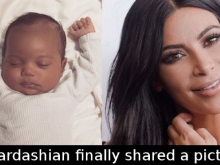 Did you know that Kim Kardashian finally shared a picture of…